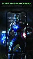 4K live superheroes wallpaper syot layar 3