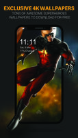 4K live superheroes wallpaper syot layar 2