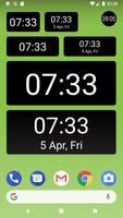 ساعة رقمية بسيطة :Qzey تصوير الشاشة 2