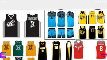 Basketbal jersey ontwerp screenshot 3