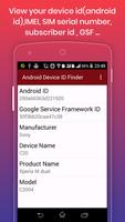 Device ID Finder for Android الملصق