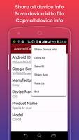 Device ID Finder for Android تصوير الشاشة 2