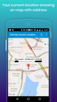 Find My Current Location with street address PRO ảnh chụp màn hình 1