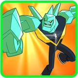 The Ben TEN OF Diamondhead Battle أيقونة
