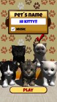Kitty lovely Virtual Pet پوسٹر