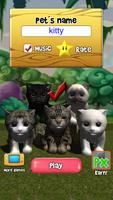 Talking Kittens virtual cat स्क्रीनशॉट 1