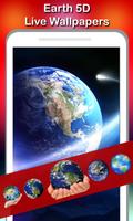 برنامه‌نما 5D Earth Live Wallpaper عکس از صفحه