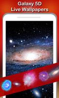5D Galaxy Live Wallpaper Affiche