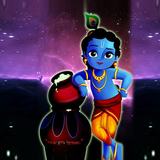 5D Little Krishna Live Wallpapers icône
