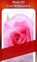 5D Rose Live Wallpaper ポスター