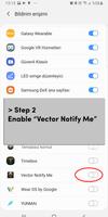 Vector Notify Me تصوير الشاشة 1