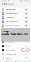 Vector Notify Me स्क्रीनशॉट 1