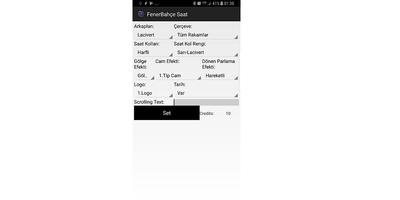 Samsung Gear S2/S3 için Fenerbahçe Saat Ayarları Screenshot 3