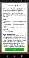 Insulin Calculator plakat
