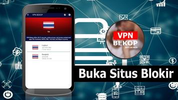 VPN Bekop Anti Blokir capture d'écran 3