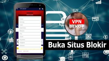 VPN Bekop Anti Blokir capture d'écran 2