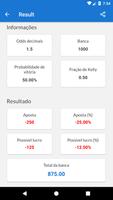 Calculadora Critério de Kelly Ekran Görüntüsü 3
