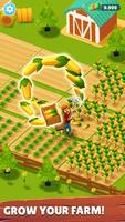 Ernte ungenu Farmspiel herzust Plakat