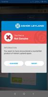 برنامه‌نما Ashok Leyland Genuine spare parts scanner عکس از صفحه