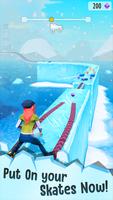 Snowboard Ice Skating Games Ekran Görüntüsü 1