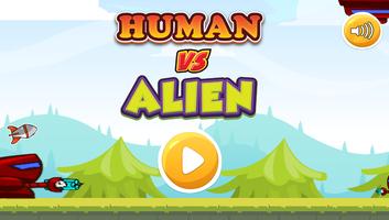 Issam Human VS Alien poster