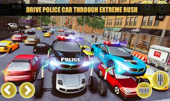 US Police Elevated Car Games captura de pantalla 1