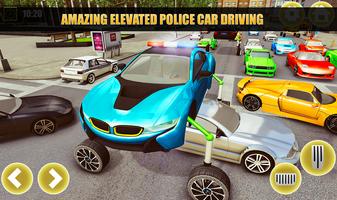 US Police Elevated Car Games скриншот 2