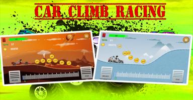 پوستر car climb racing