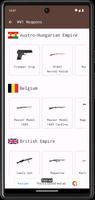 WW1 Weapons تصوير الشاشة 2