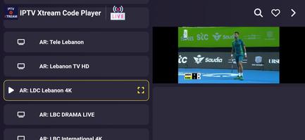 IPTV Xtream Code Player Affiche