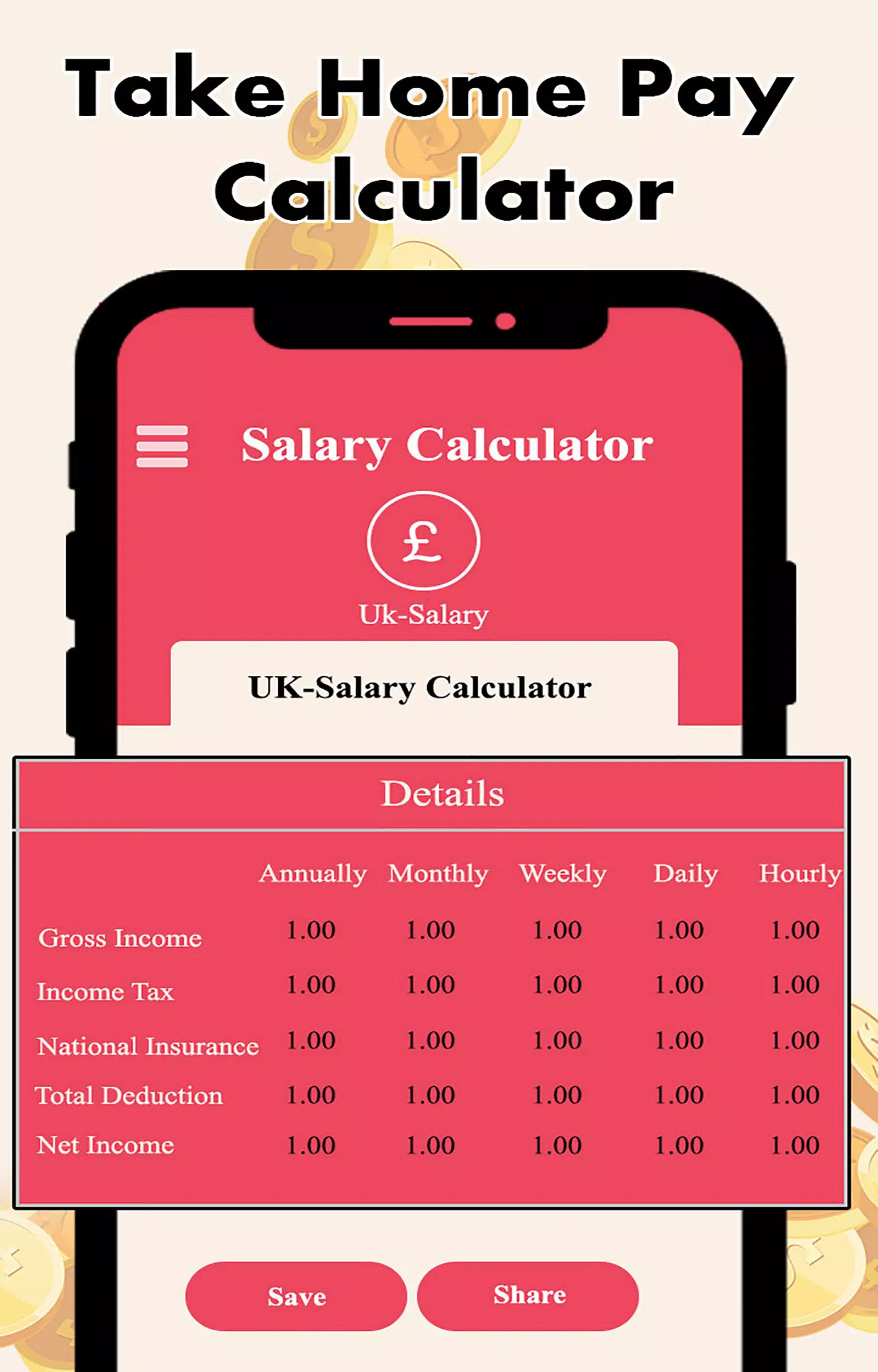 Take Home Pay Calculator APK for Android Download