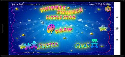 Twinkle Twinkle Little Star Affiche