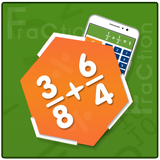 FractionHero : Fraction Calc أيقونة