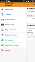 Hirebike Lincoln capture d'écran 2