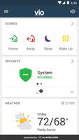 VIO Interactive Security الملصق