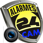 Alarmes 24 Cam icône