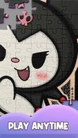 Kuromi Cute Puzzle Jigsaw poster