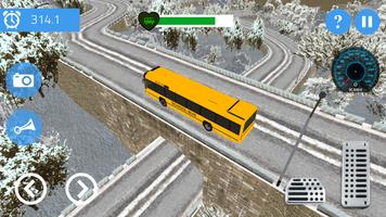 Mountain Bus driving Affiche