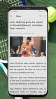 أخر أخبار رياضه التنس تصوير الشاشة 3