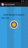 Text to speech - real voice Affiche