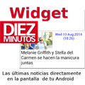 Widget de revista Diez Minutos