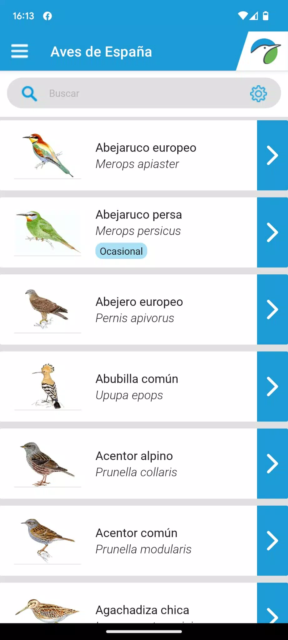 Descarga de APK de Aves de España para Android