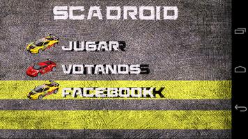 Scadroid Slot Racing BETA Affiche