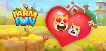 Farm Fun - ファーム マッチング パズル ゲーム