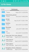 برنامه‌نما Ai File Viewer عکس از صفحه