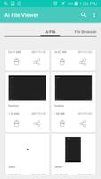 برنامه‌نما Ai File Viewer عکس از صفحه