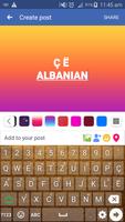 Albanian English Keyboard : Infra apps Screenshot 2