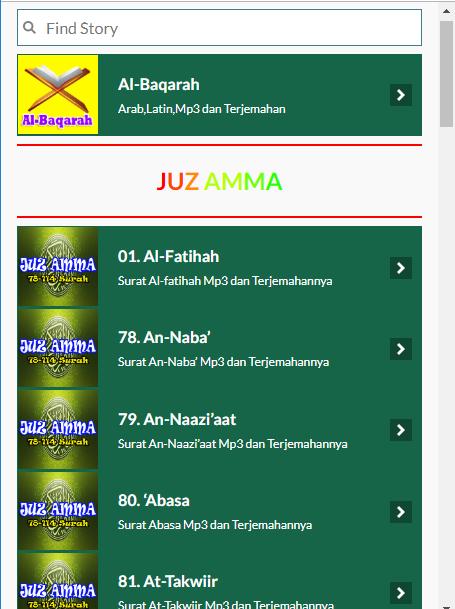 Surat Al Baqarah Dan Juz Amma For Android Apk Download