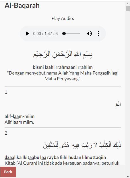 Surat Al Baqarah Dan Juz Amma For Android Apk Download