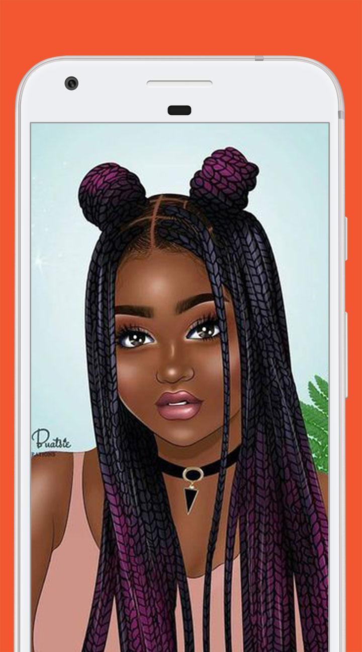 Black Girl Art Wallpaper Parallax For Android Apk Download